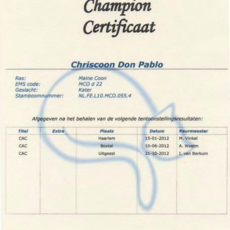 2014-03-23 MUNDIKAT Chriscoon Don Pablo CHAMPION - certificaat-1